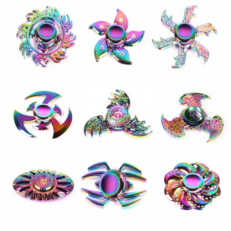 Colorful Alloy Fidget Spinner