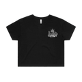 Black front flat lay