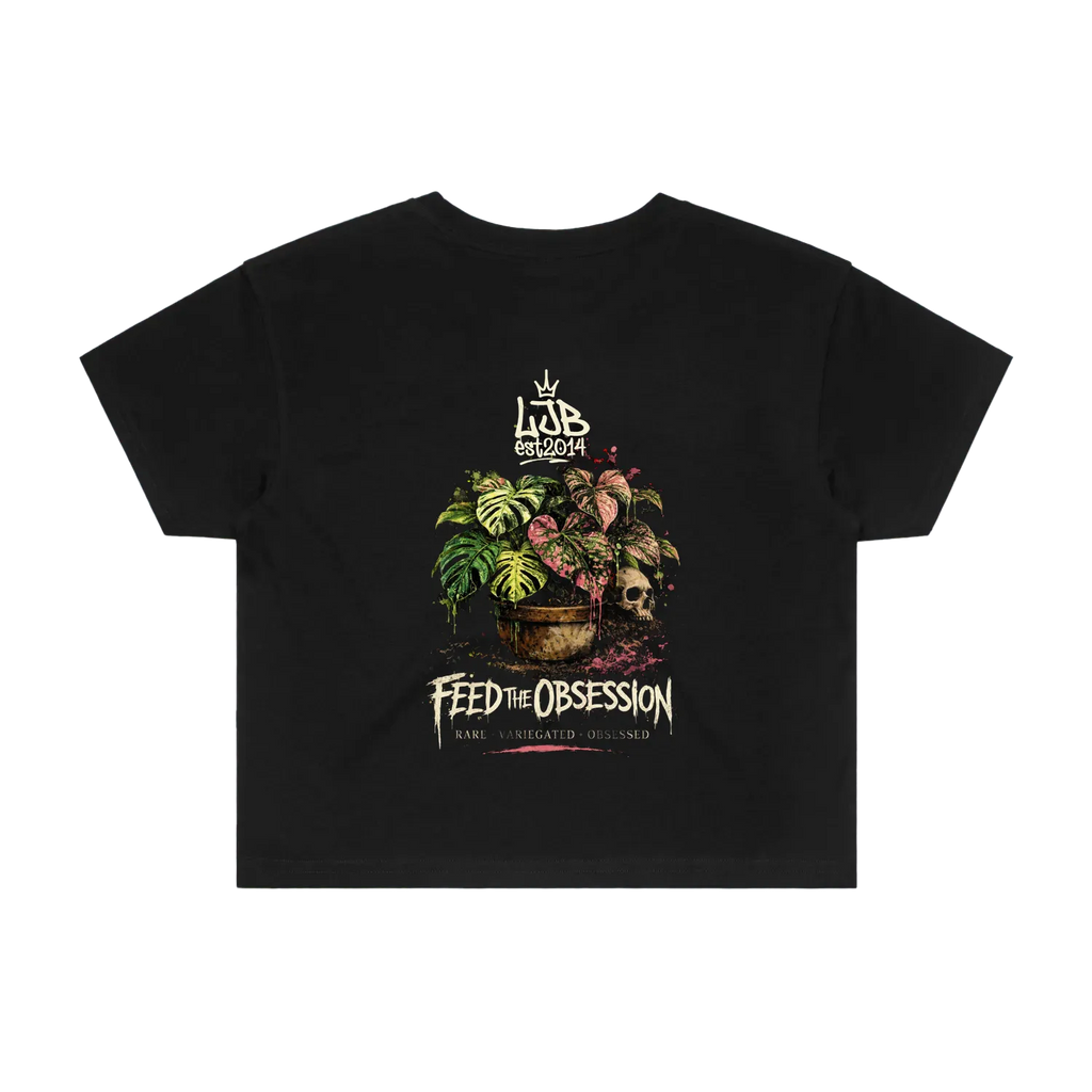 Feed The Obsession - Crop T-Shirt