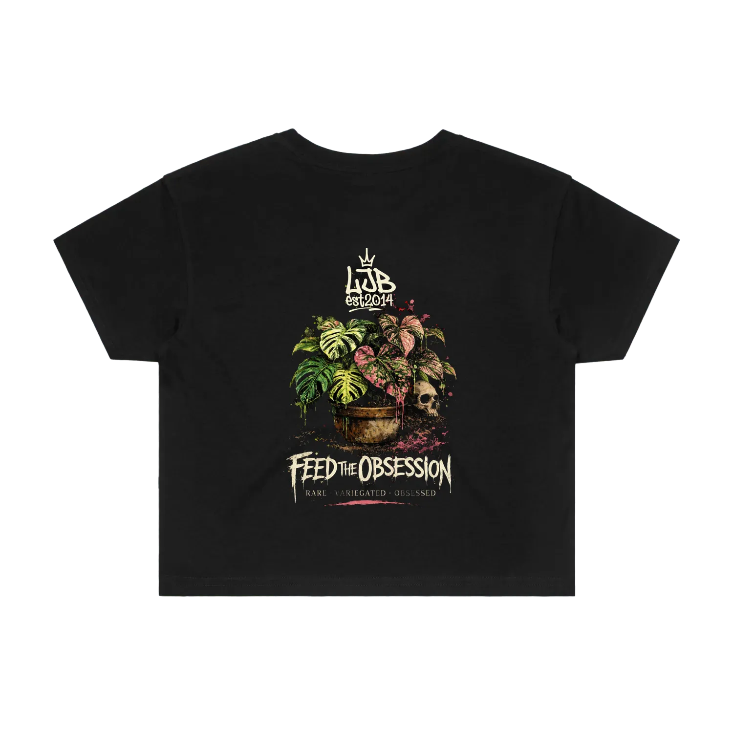 Feed The Obsession - Crop T-Shirt