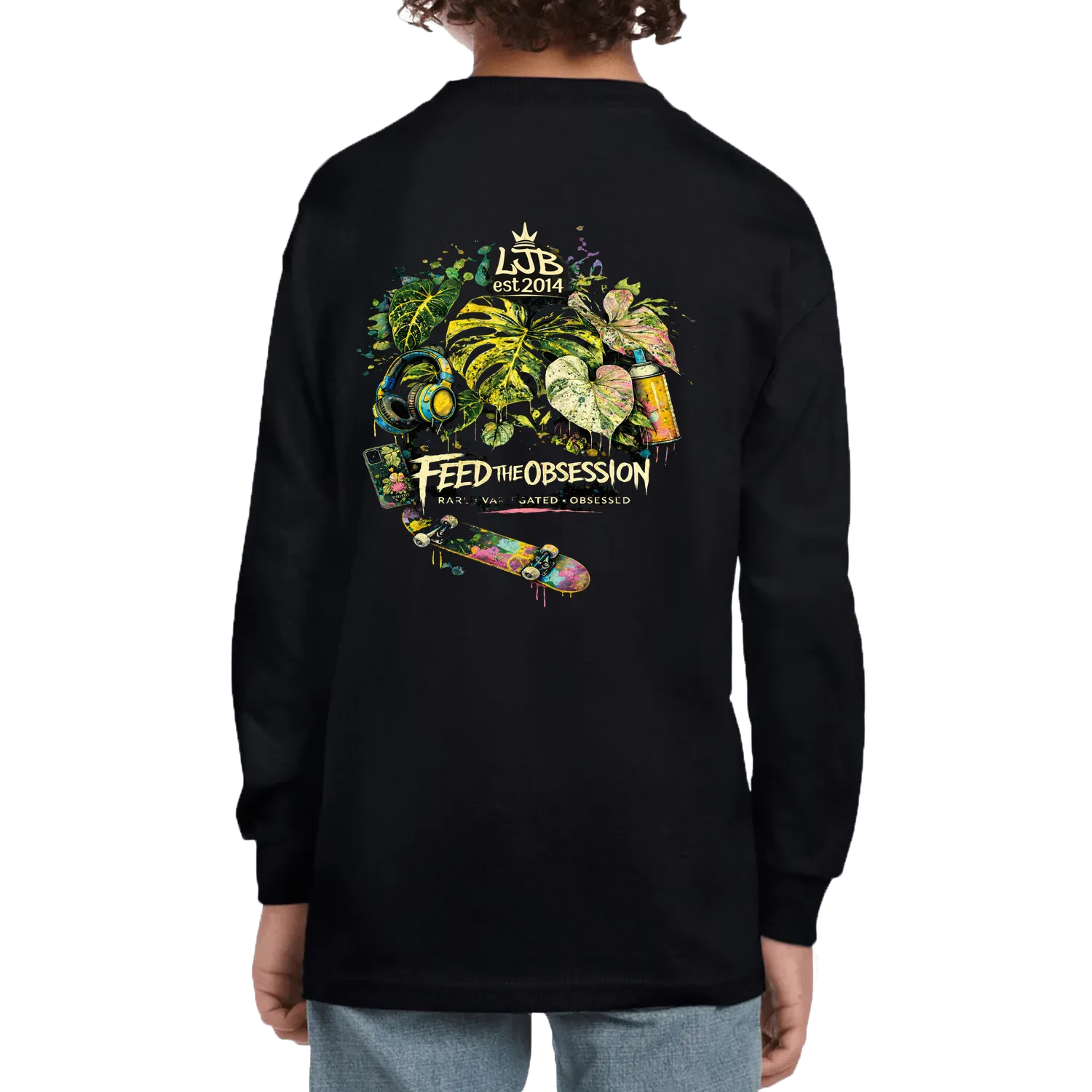 Feed the Obsession -Long Sleeve - Youth