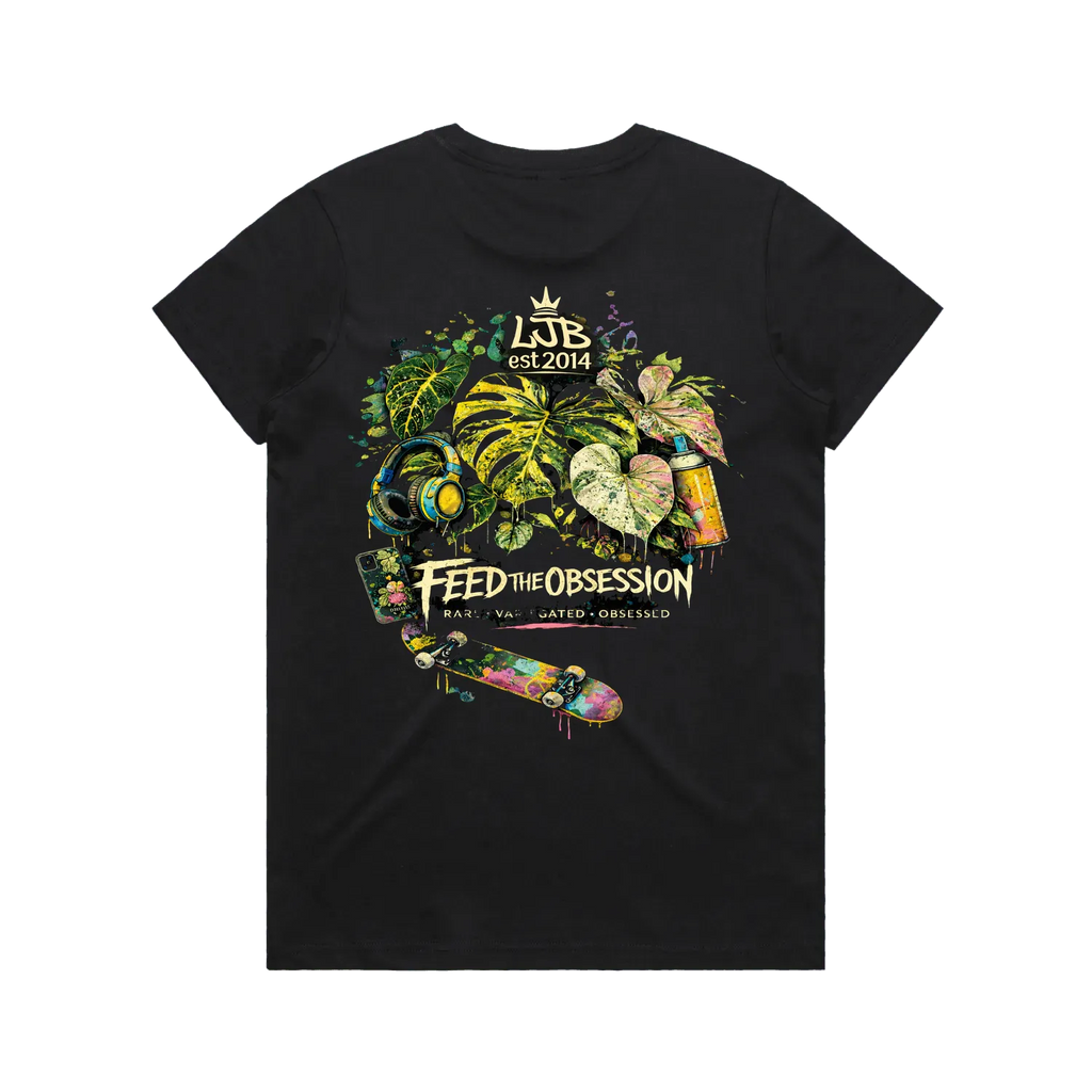 Women’s street Graffiti Feed the obsession-t shirt