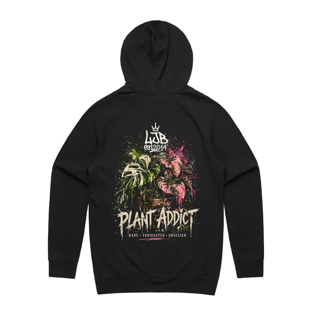 Plant Addict -  Hoodie - Monstera Caladiums