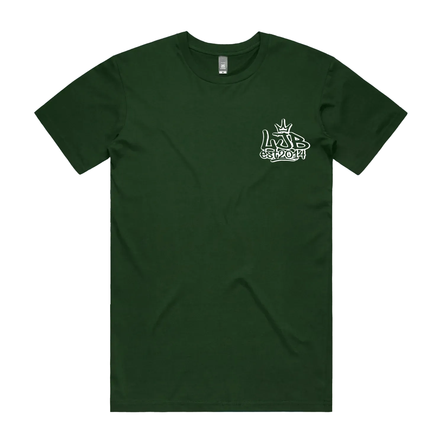 Forest Green front flat lay