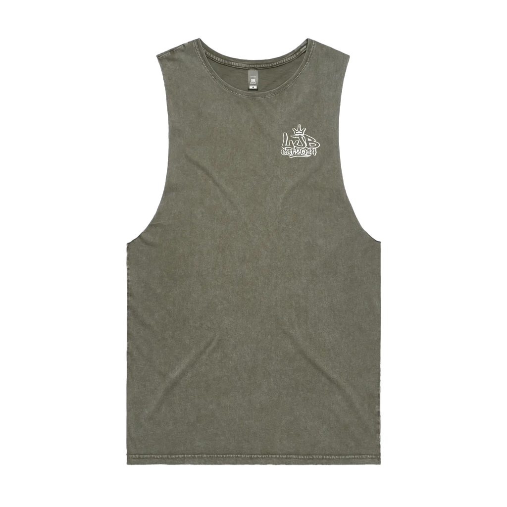 Moss Stone front flat lay