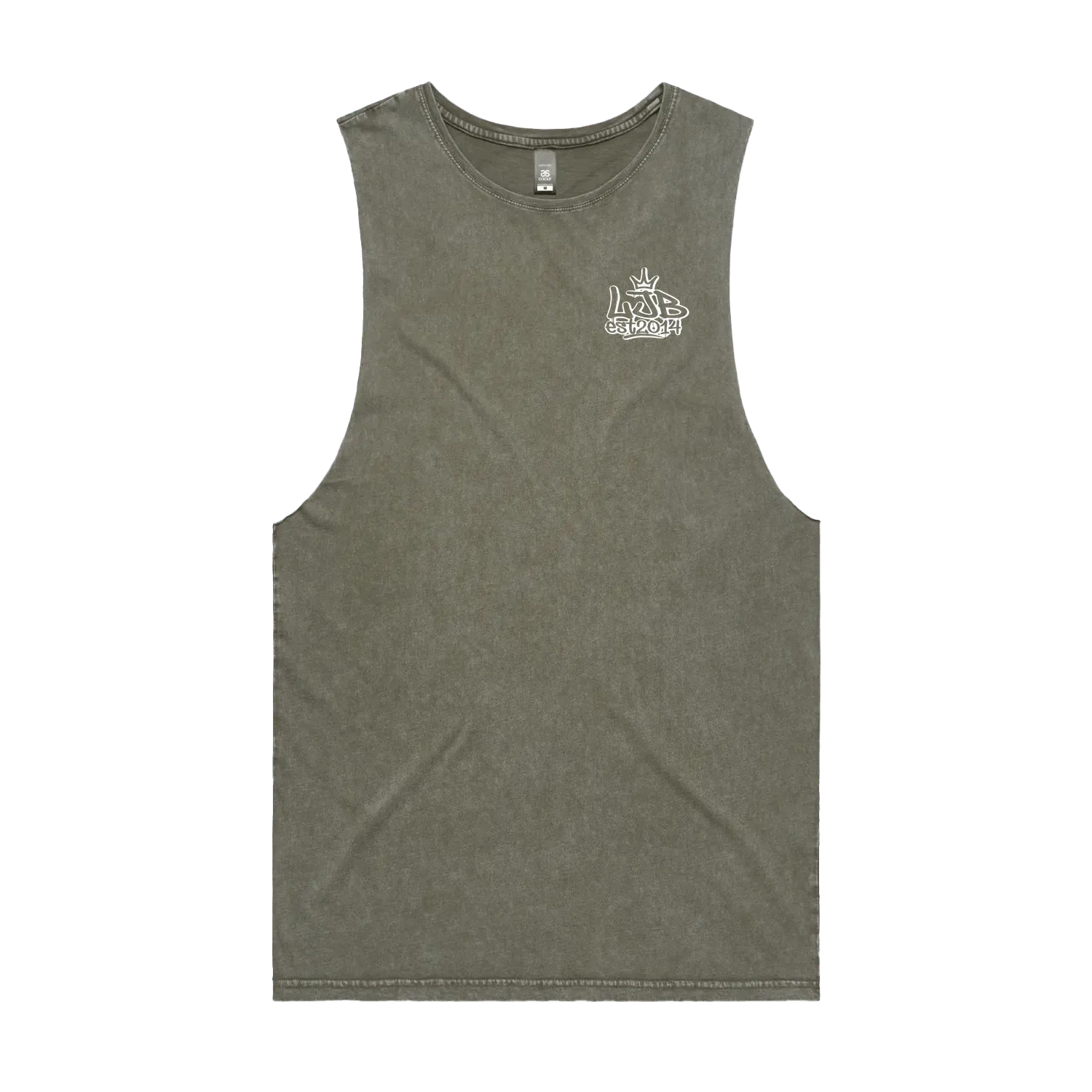 Moss Stone front flat lay