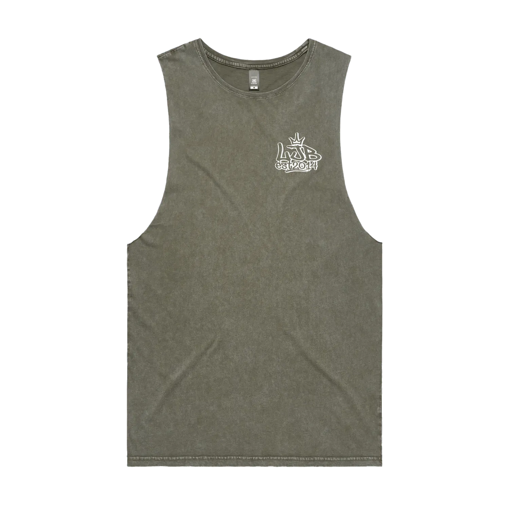Moss Stone front flat lay