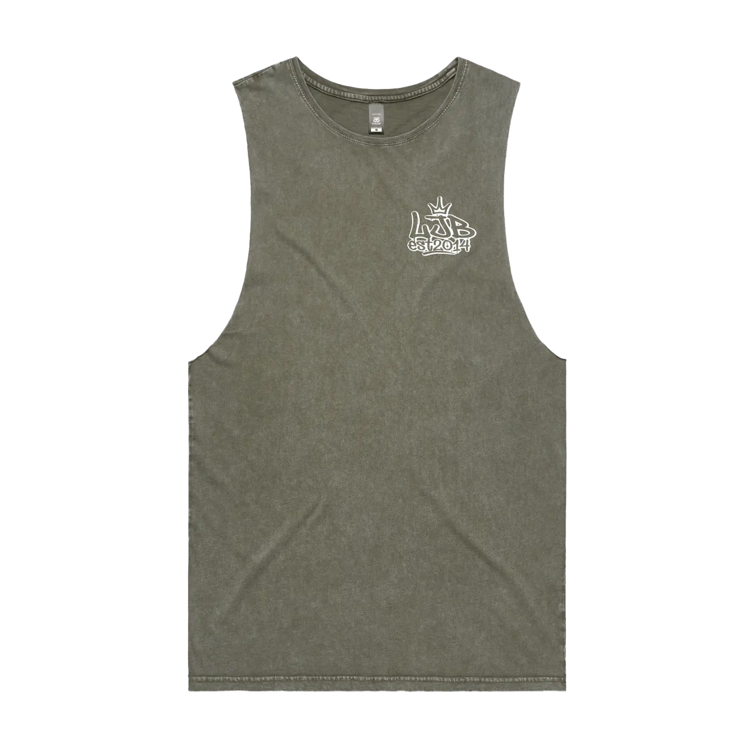 Moss Stone front flat lay