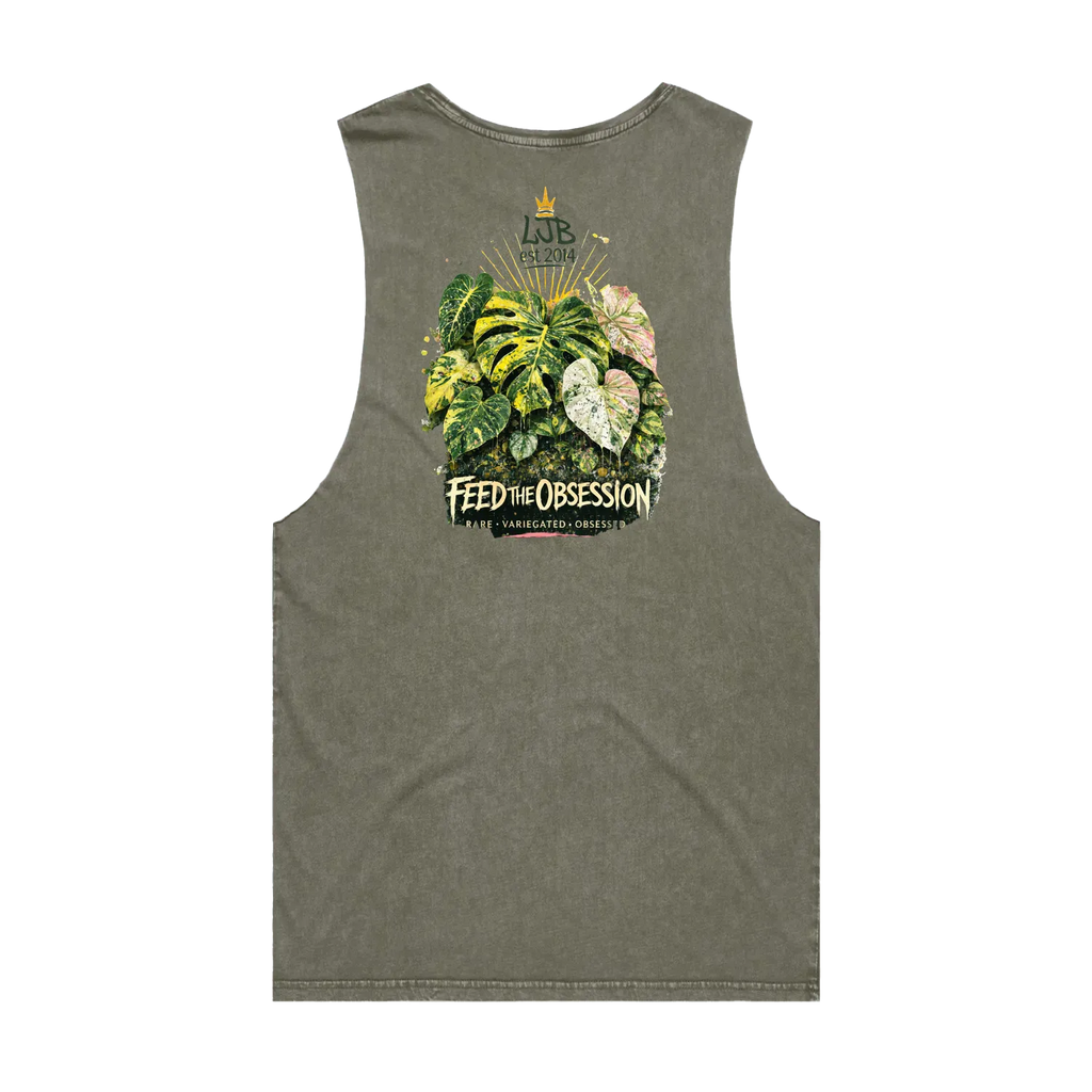 Feed the Obsession - Monstera Design Tank top