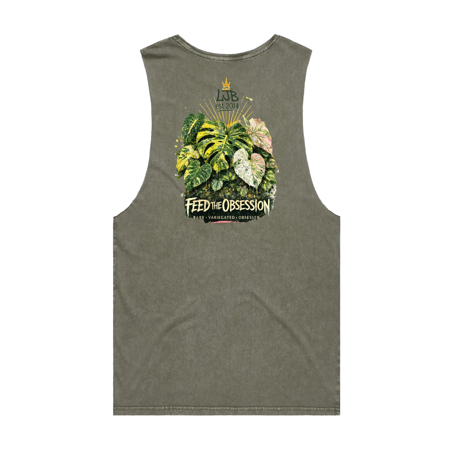 Feed the Obsession - Monstera Design Tank top