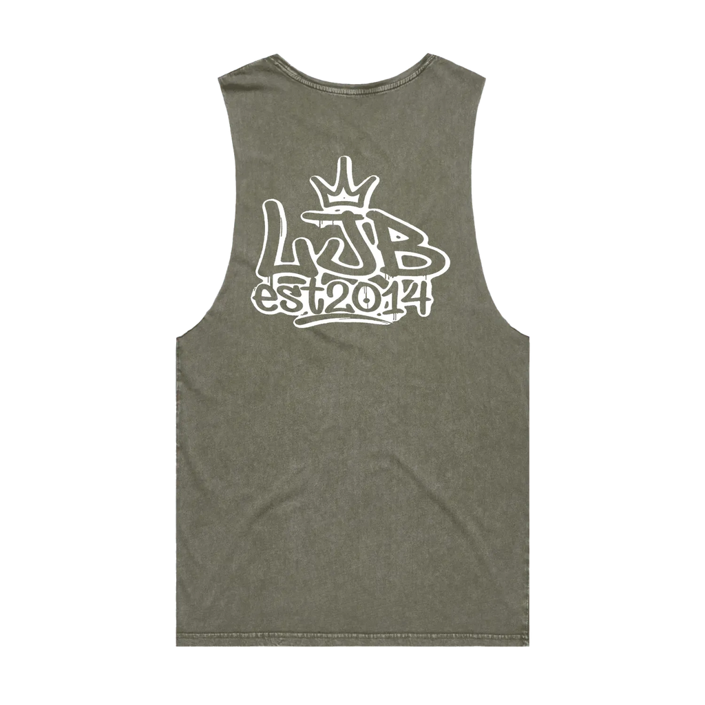 Plain Logo- Stone Washed Tank