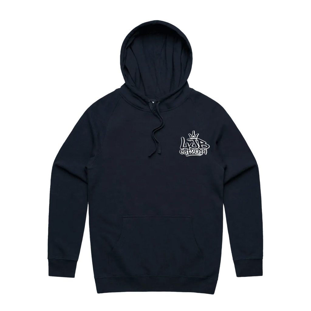 Navy front flat lay