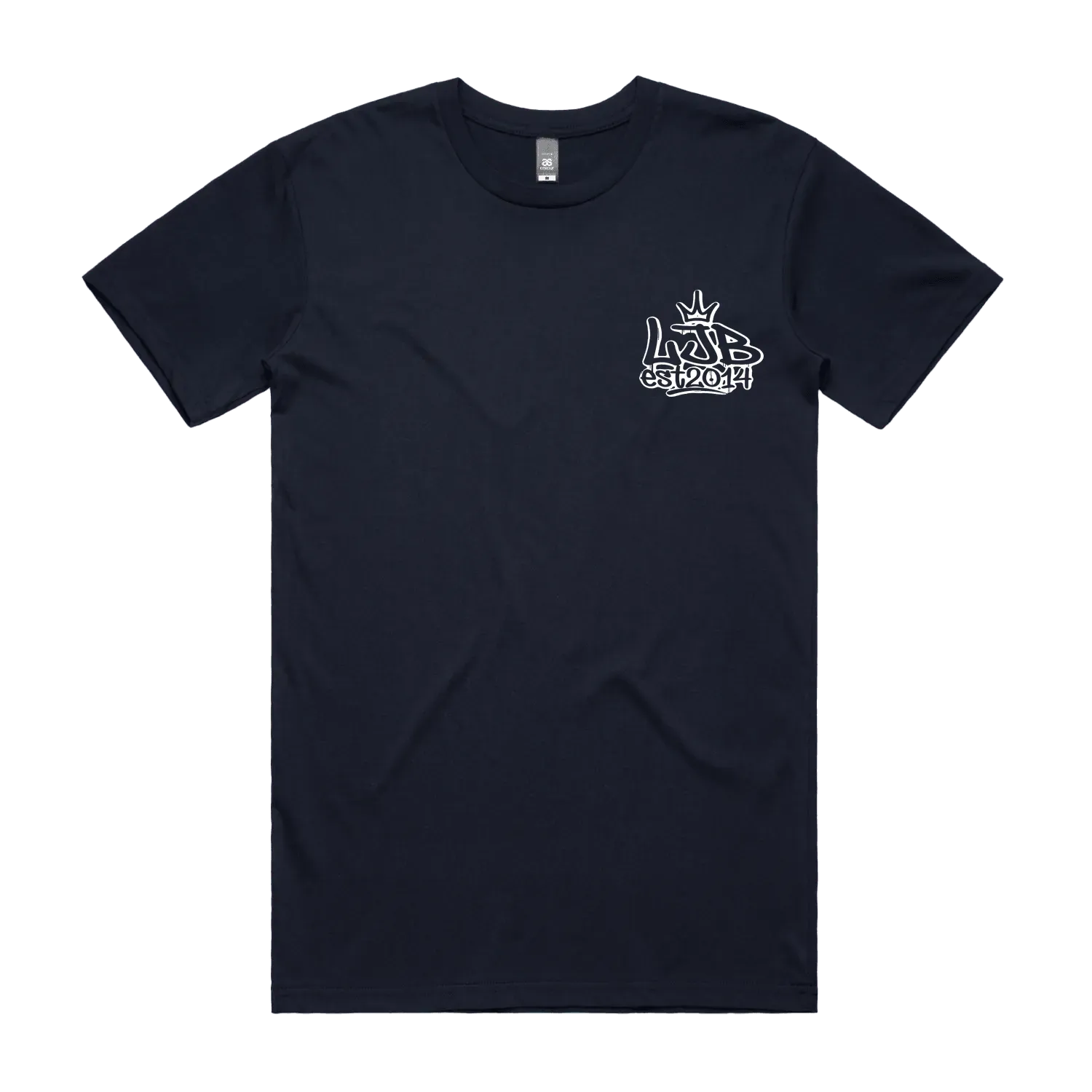 Navy front flat lay