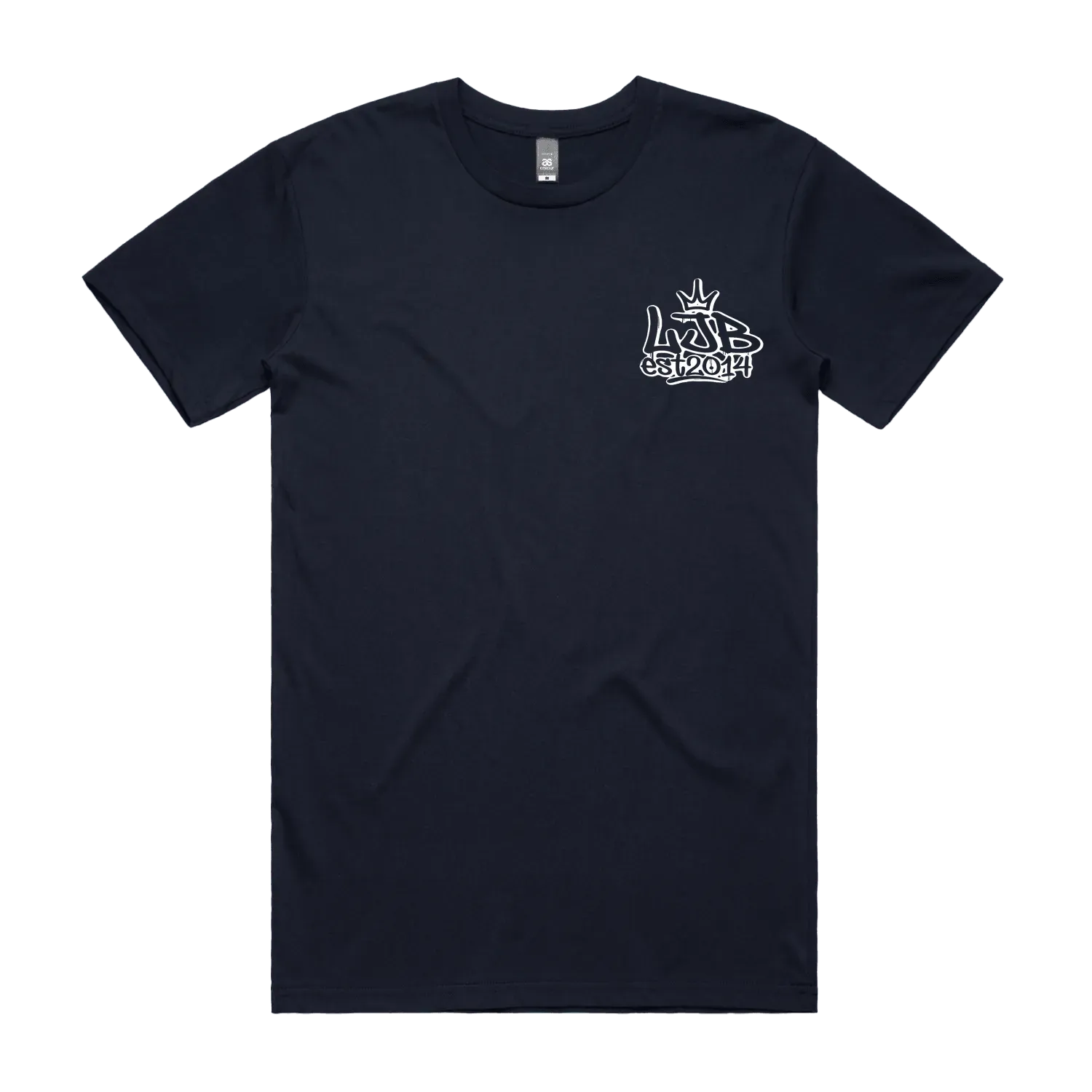 Navy front flat lay