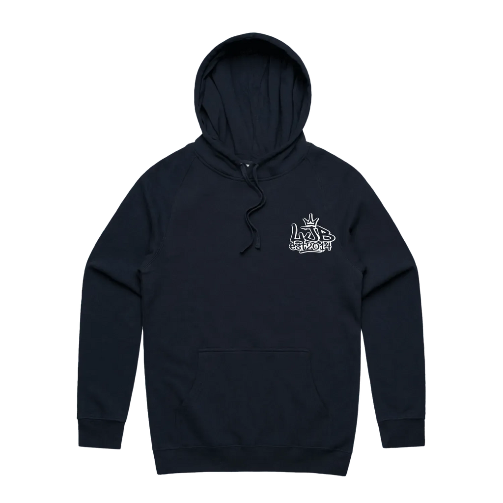 Navy front flat lay