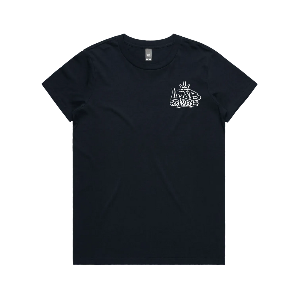 Navy front flat lay