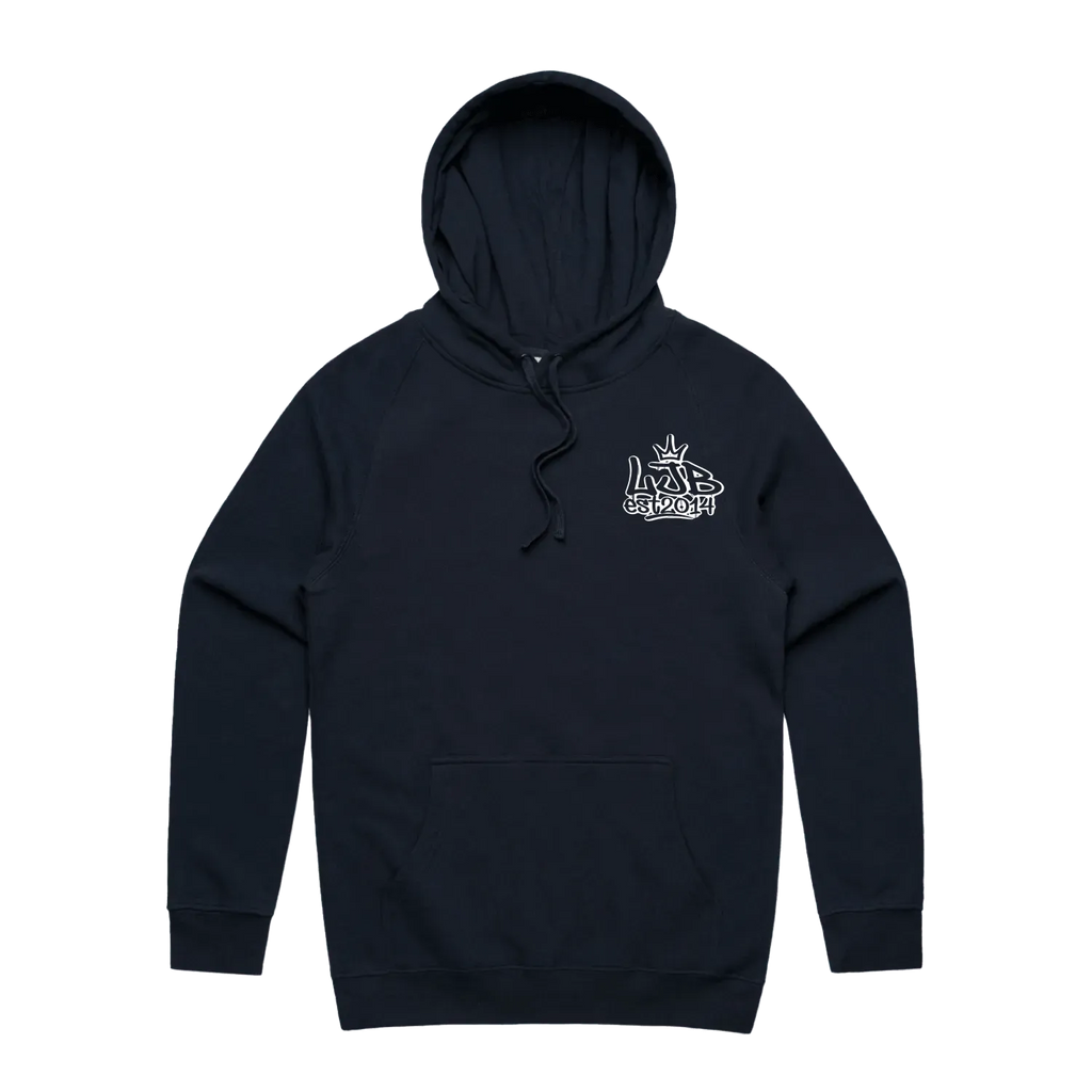 Navy front flat lay