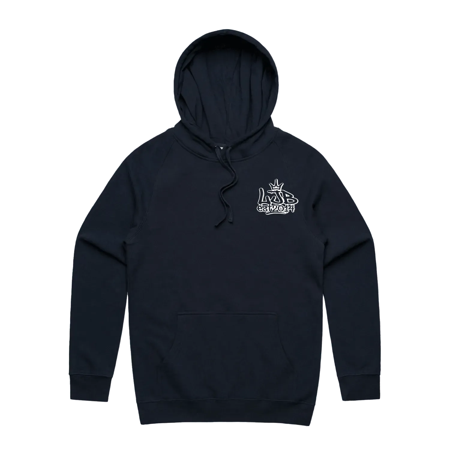 Navy front flat lay