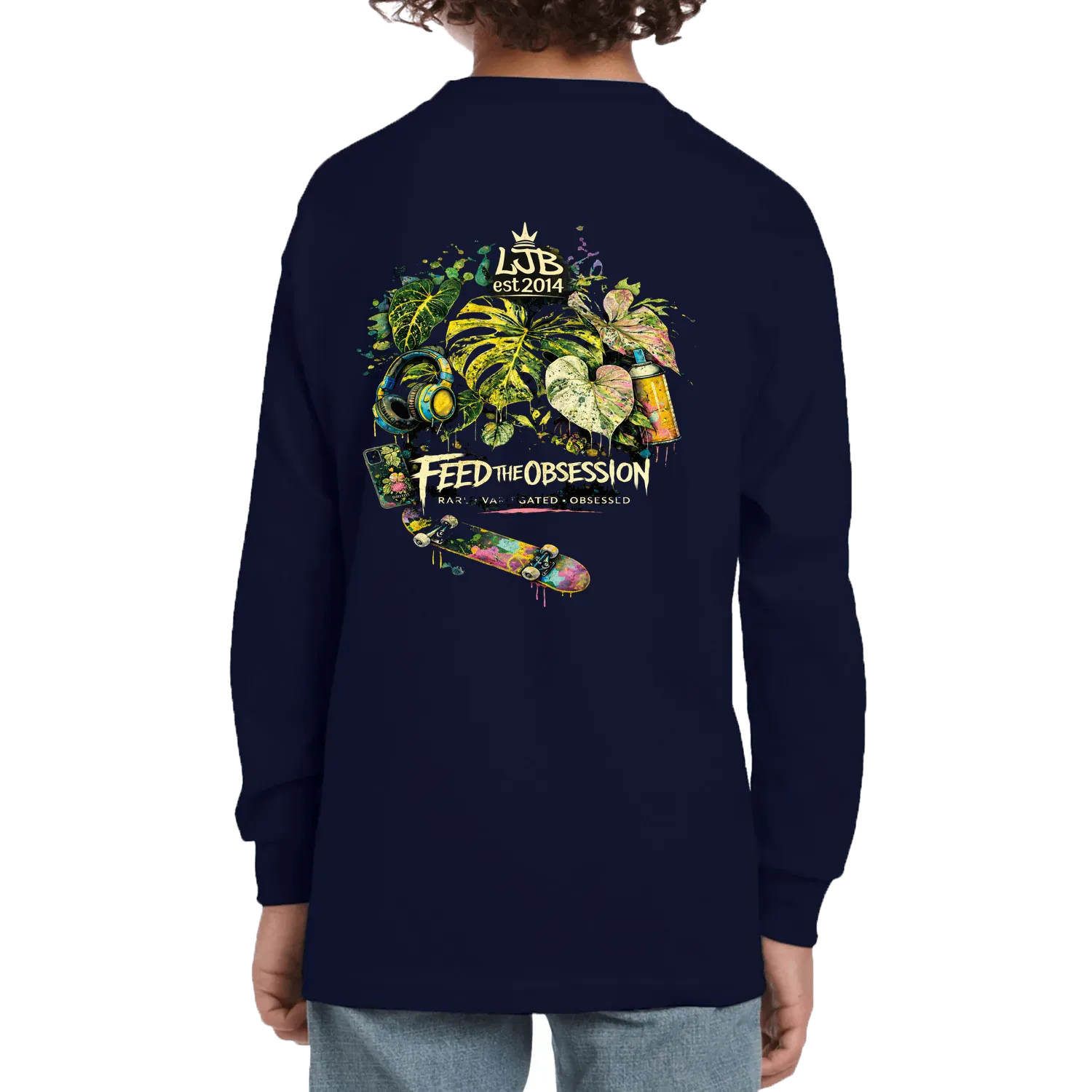 Feed the Obsession -Long Sleeve - Youth