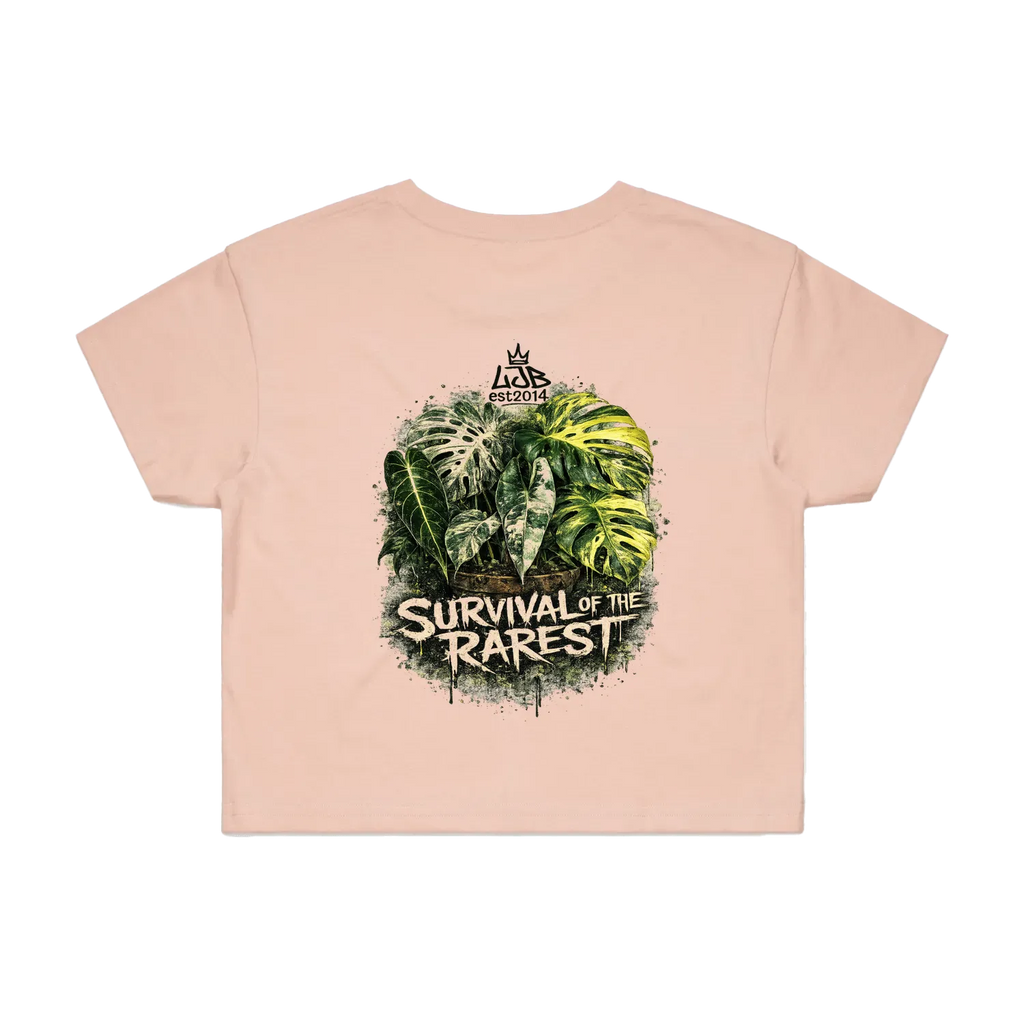 Survival of the rarest - Women's Crop T