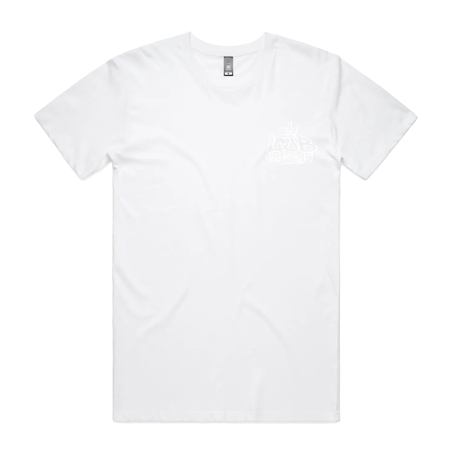 White front flat lay